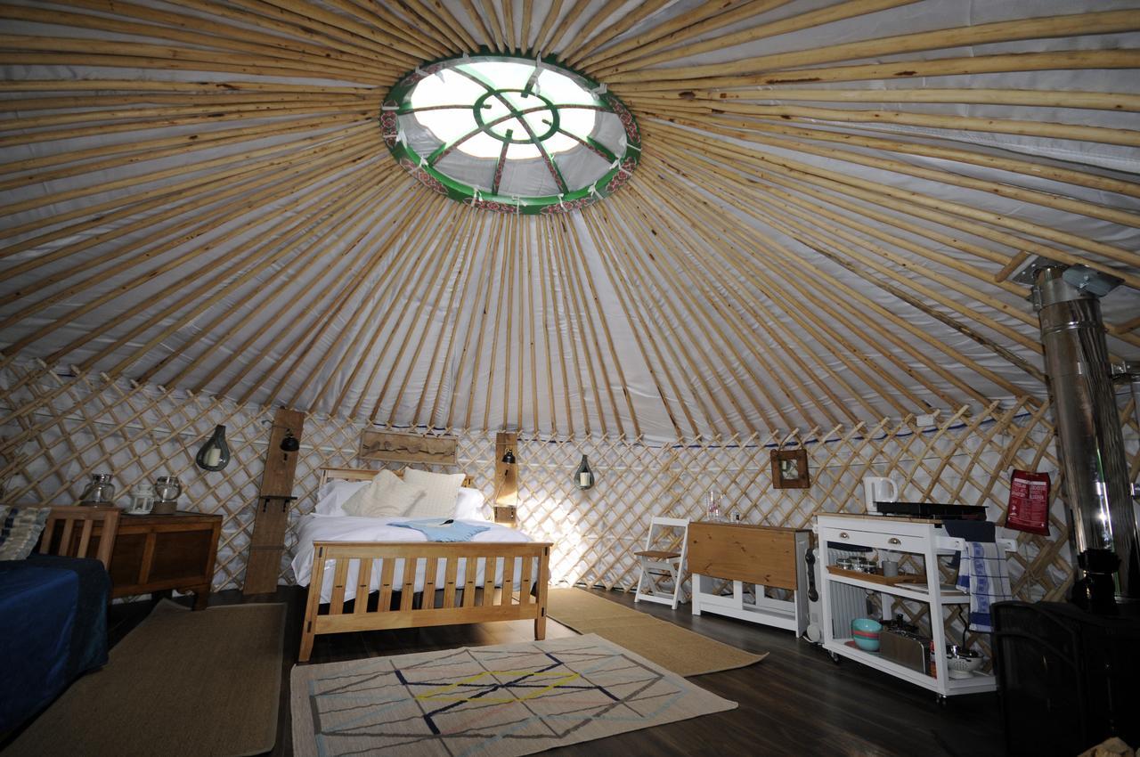 Hotel Glamping On The Hill Mells Exteriér fotografie