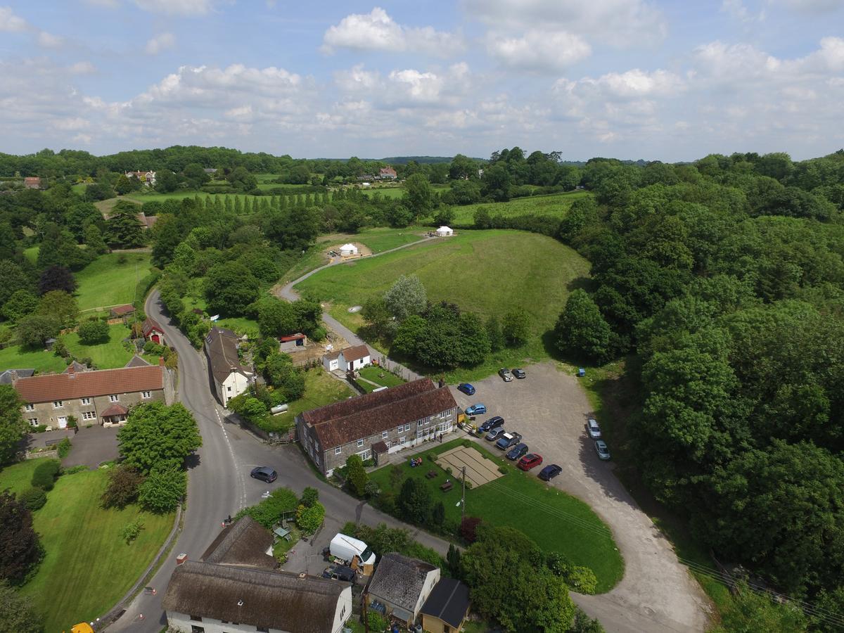 Hotel Glamping On The Hill Mells Exteriér fotografie