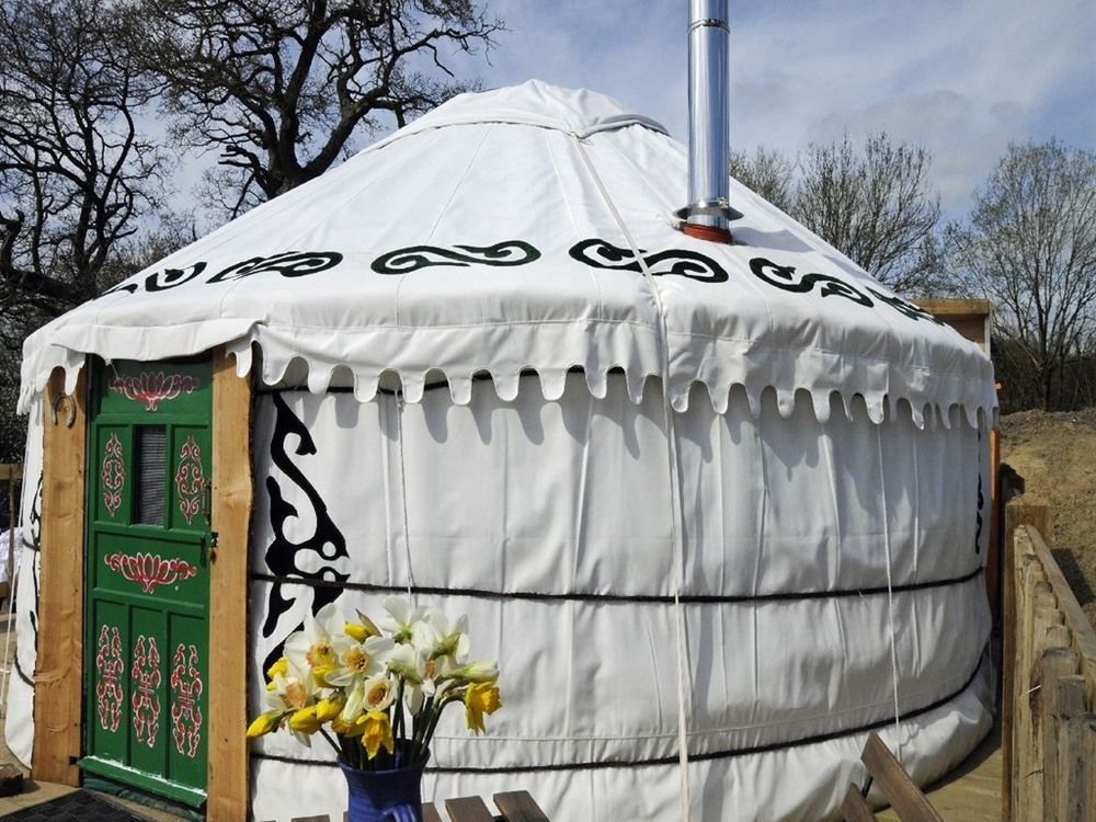 Hotel Glamping On The Hill Mells Exteriér fotografie