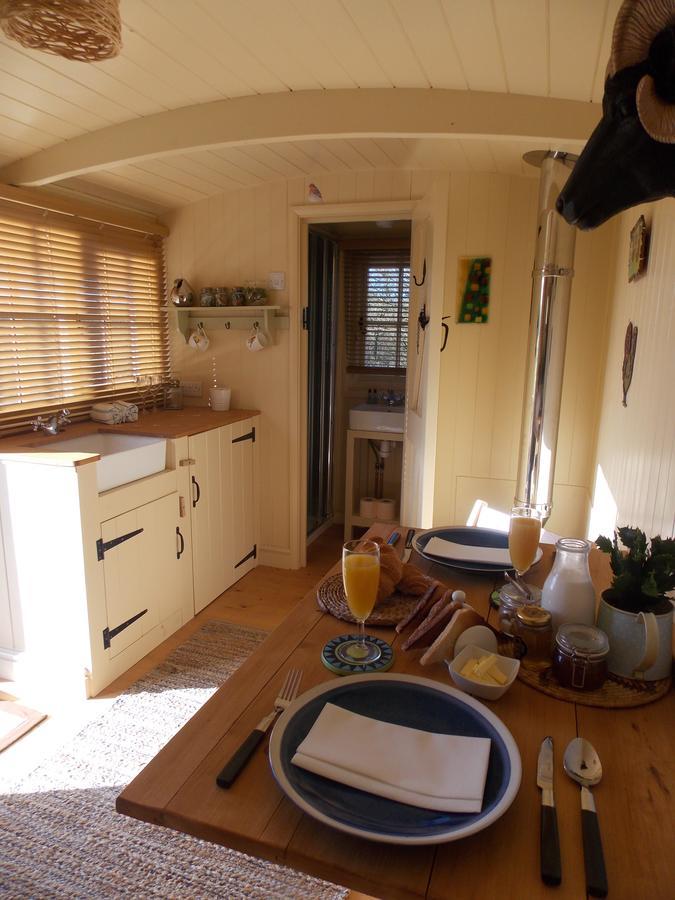 Hotel Glamping On The Hill Mells Exteriér fotografie