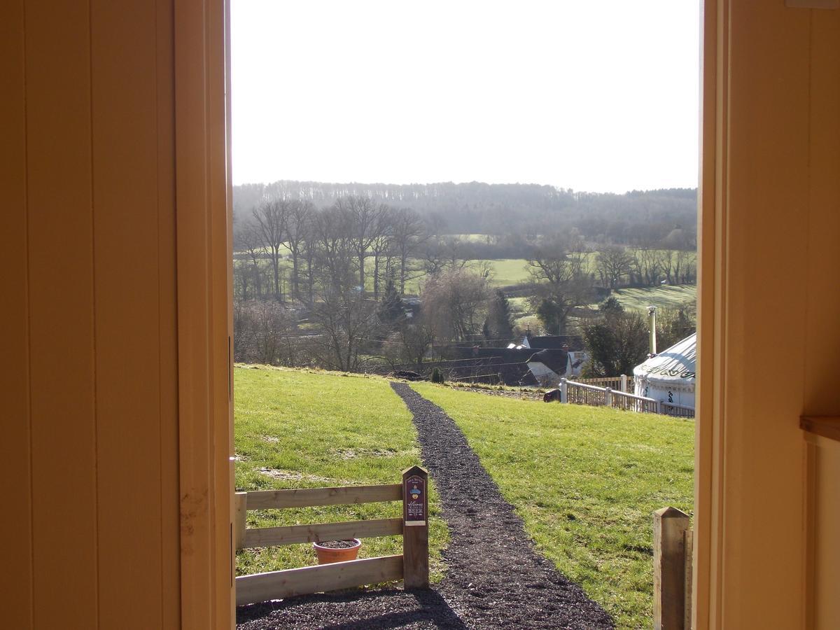 Hotel Glamping On The Hill Mells Exteriér fotografie
